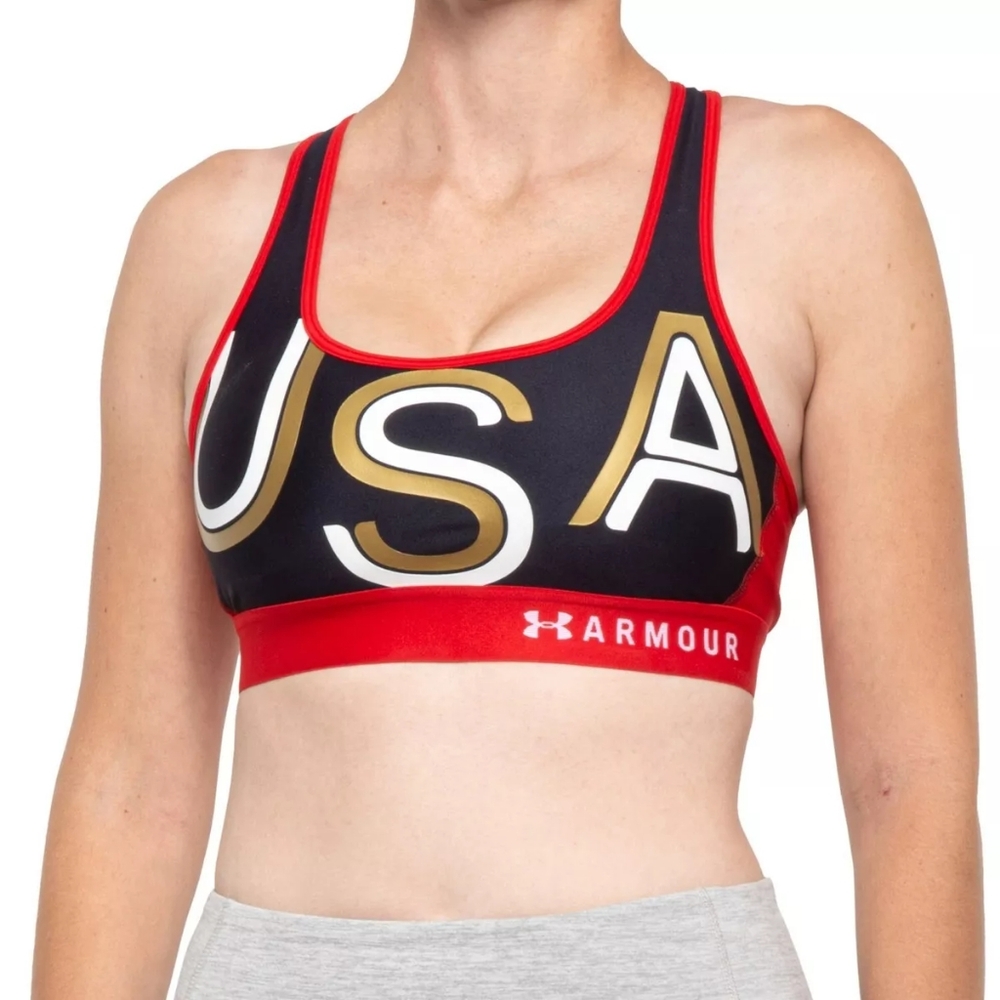 Under Armour U.S.A. Sports Bra, M